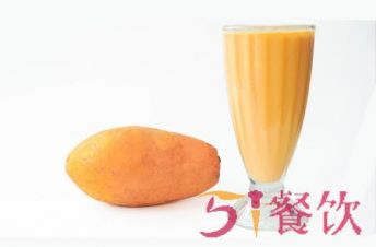 古高雄木瓜牛奶加盟电话多少?台湾甜品+小吃，一店顶N